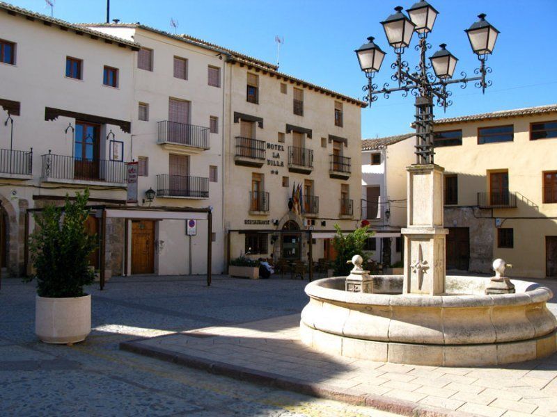 Hotel La Villa Requena Exterior foto